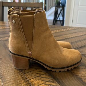 Taupe Bootie Size 10